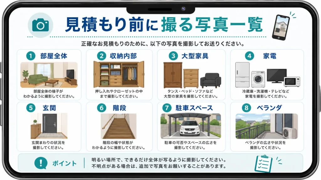 横浜市の遺品整理見積もり前に撮る写真